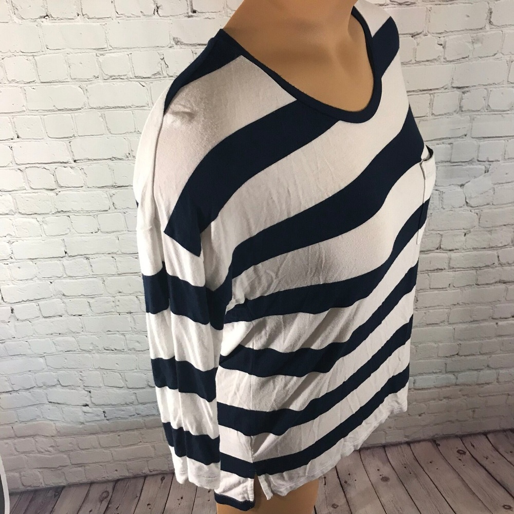 Banana Republic Women's Striped Long Sleeve Tee XS - Picture 2 of 8
